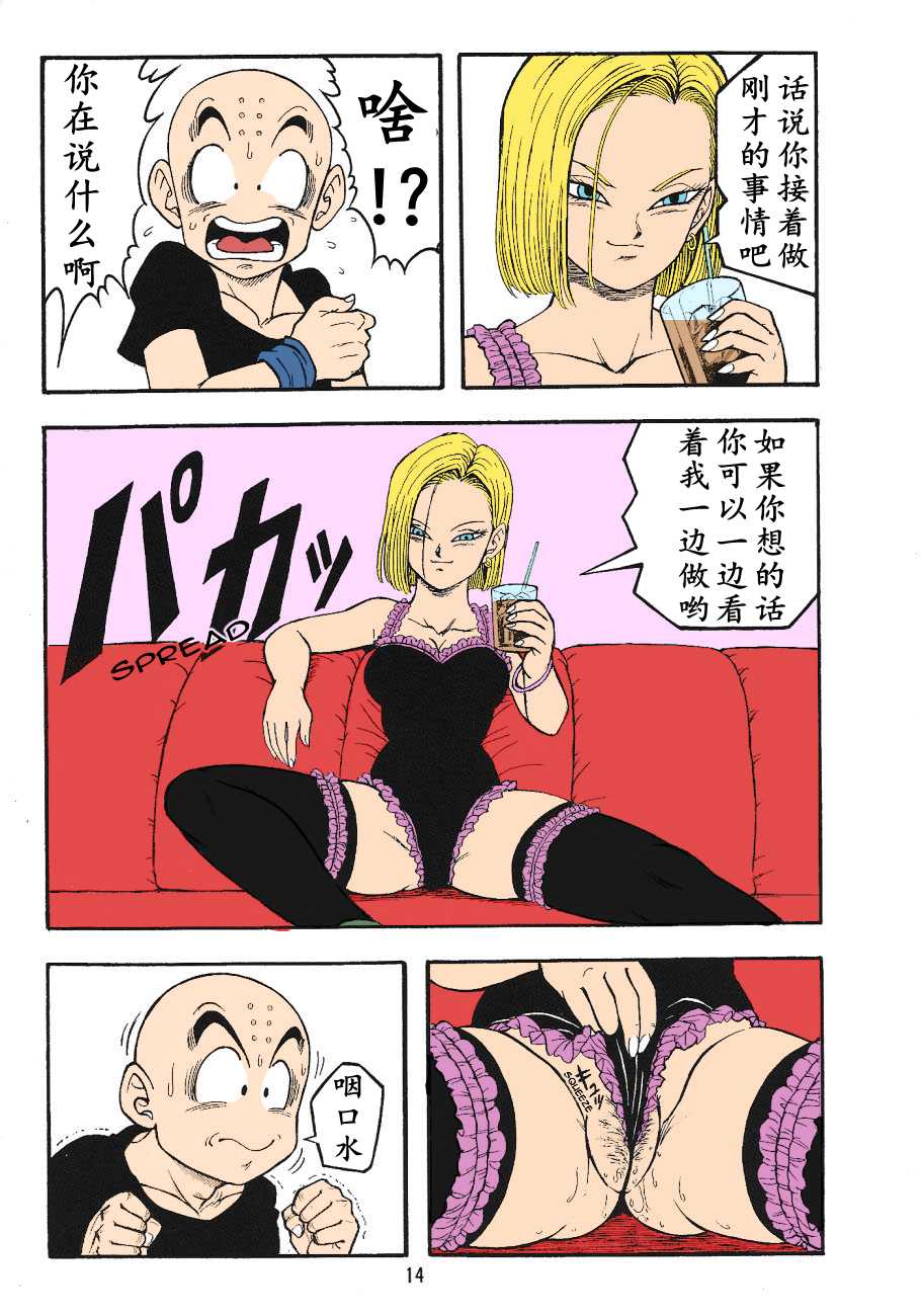 (C71) [Rehabilitation (Garland)] DragonBall H Maki San (Dragon Ball Z) [Chinese][个人汉化] - Page 12
