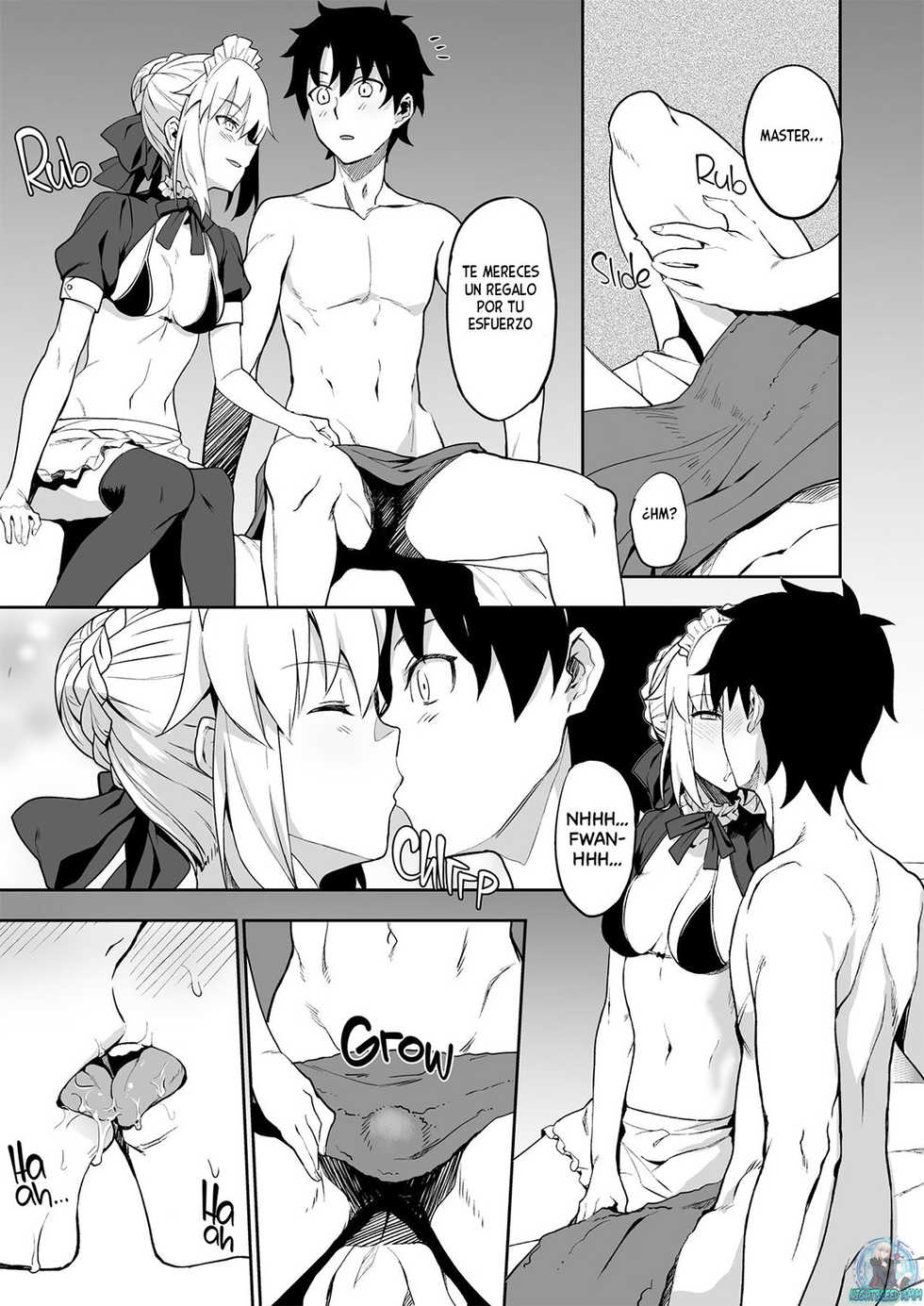 [LOFLAT (Prime)] Chaldea Soap SSS-kyuu Gohoushi Maid | Chaldea Soapland's Premium Maid (Fate/Grand Order) [Spanish] [Nightbreed] [Decensored] [Digital] - Page 5
