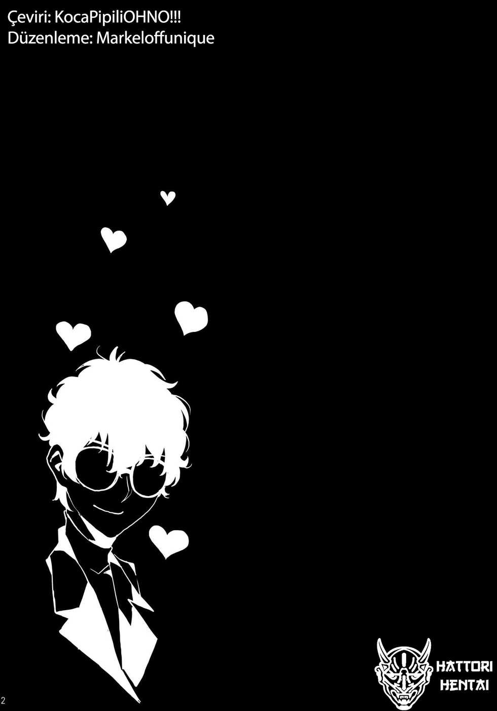 (C96) [Oppai Baibai (Azukiko)] Hattoubun no Persona (Persona 5) [Turkish] [Hattori Hentai] [Colorized] - Page 3