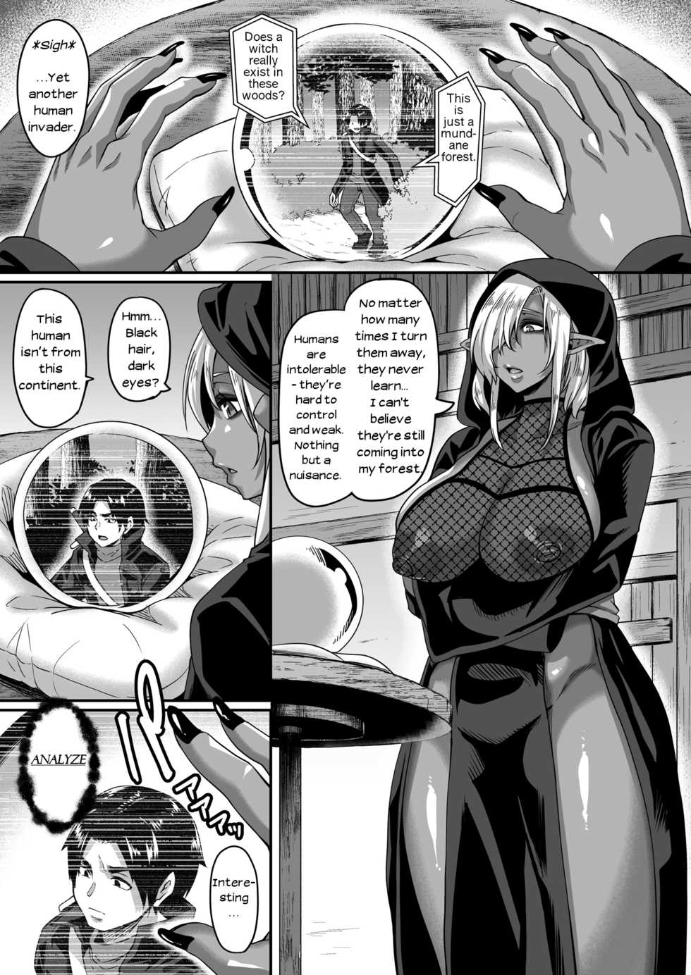 [Buppa Studio (Kazuhiro)] Isekai Tensei shite Yarichin Yuusha ni Natta Ore ga, Chimajo Elf ni Sakusei Saremakutta Hanashi | The Hero That Was Milked By A Promiscuous Dark Elf [English] - Page 4