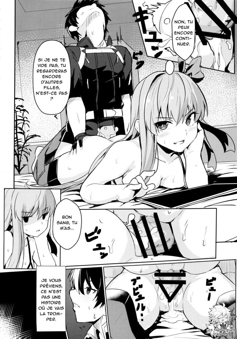 (C97) [Ohanabatake (Siseki Hirame)] Sabahon in case of Meltryllis (Fate/Grand Order) [French] [Northface] - Page 3
