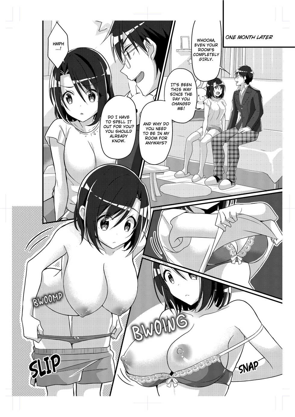 [TSF no F (NOMU)] Shouwaru Iinchou o M Onna-ka Seisai | Disciplining the Ill-mannered Class President into a Masochistic Slut [English] - Page 19