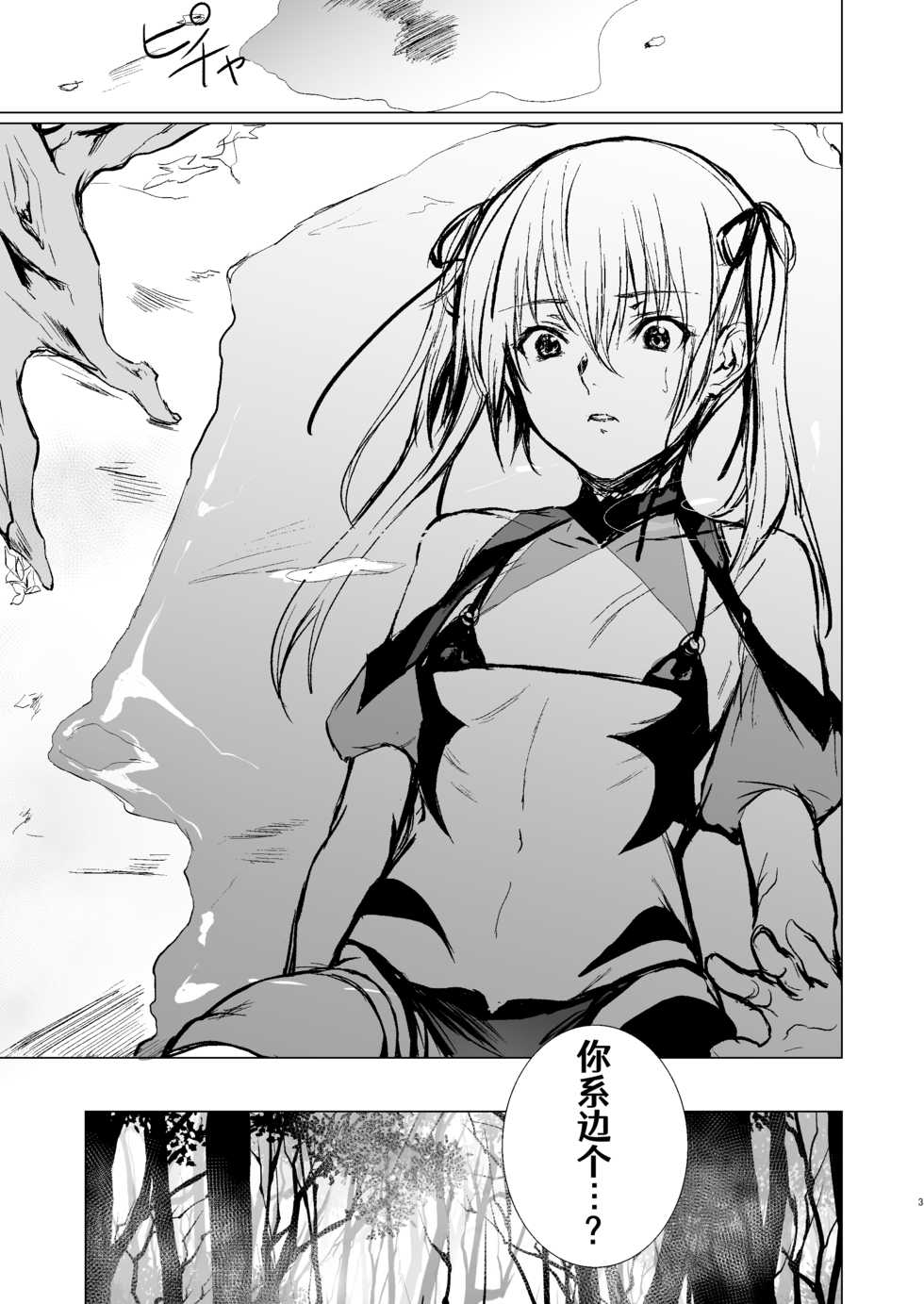 [Yugen no Suda (Mugen no Sudadokei)] Ningyou to Majo no Mori[Chiness] [Aelitr个人汉化] - Page 2