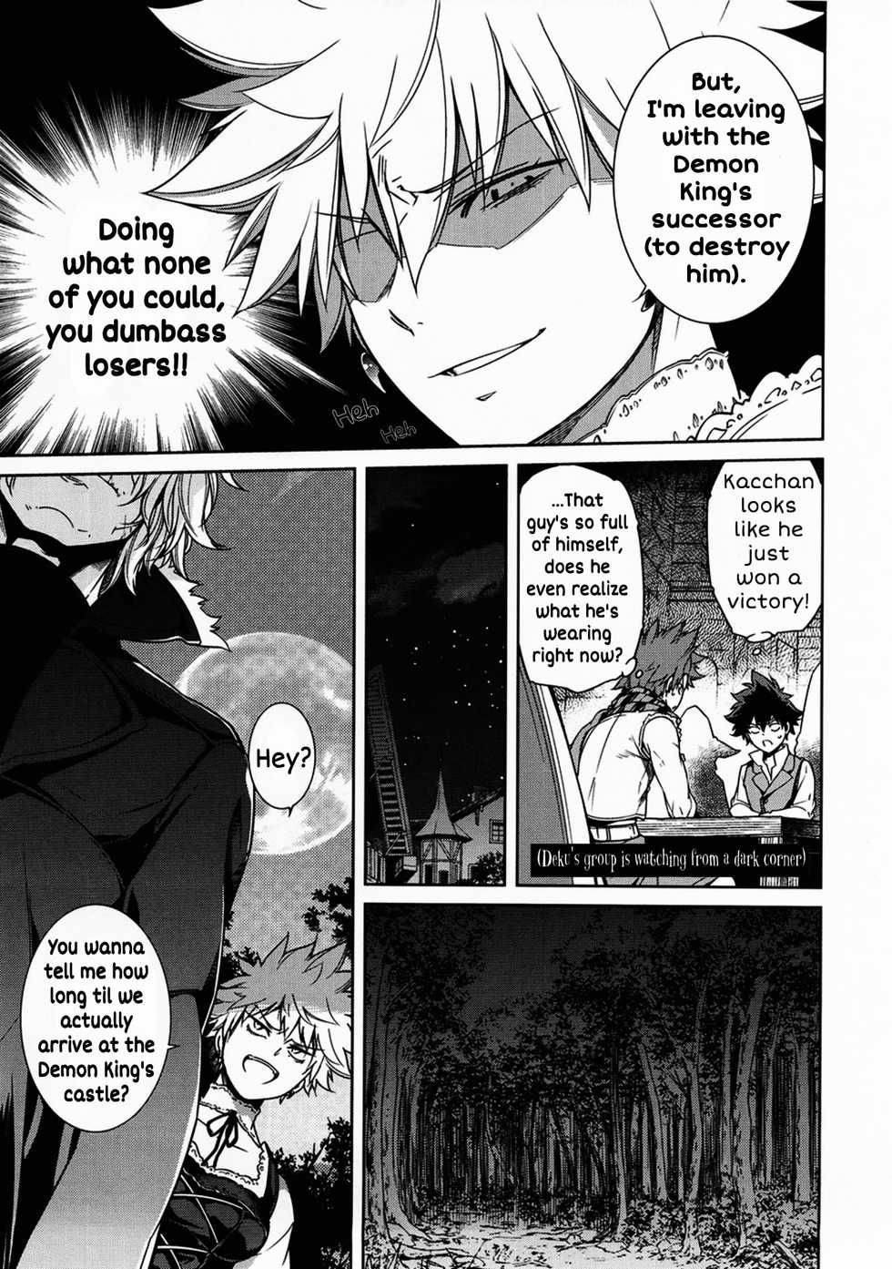 [OMEGA 2-D (Hibino Tomoki, Shima Seiryuu)] U.A. QUEST The Devil's Bride (Boku no Hero Academia) [SpookyLatte] [English] - Page 8