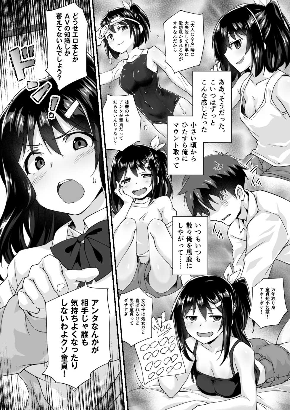 [Doushoku (Morinaga Ramune)] Osananajimi to Kenka Ecchi ~Sunao ni Narenai Namaiki Kanojo~ [Digital] - Page 8