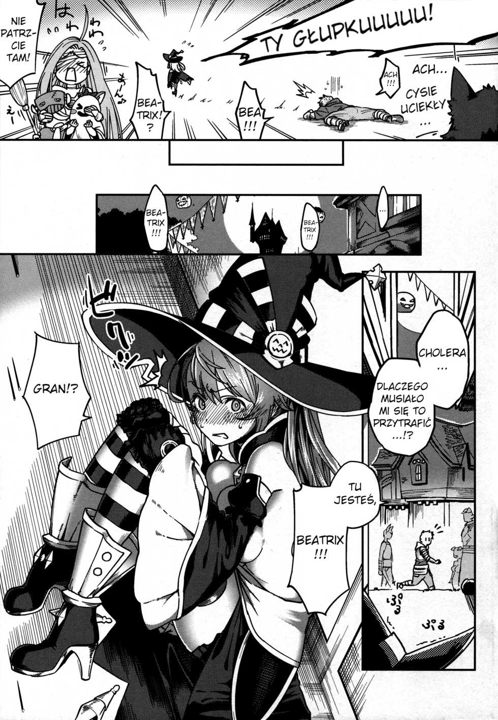 (C91) [Haraheridou (Herio)] BeaTRICKs!! (Granblue Fantasy) [Polish] - Page 4