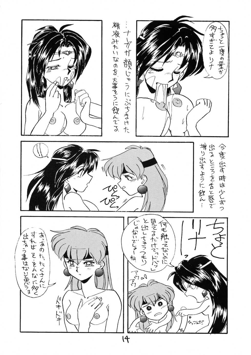 (C51) [Dress (Kawamura Kazuya)] Tottemo Naaga 5 (Slayers) - Page 14