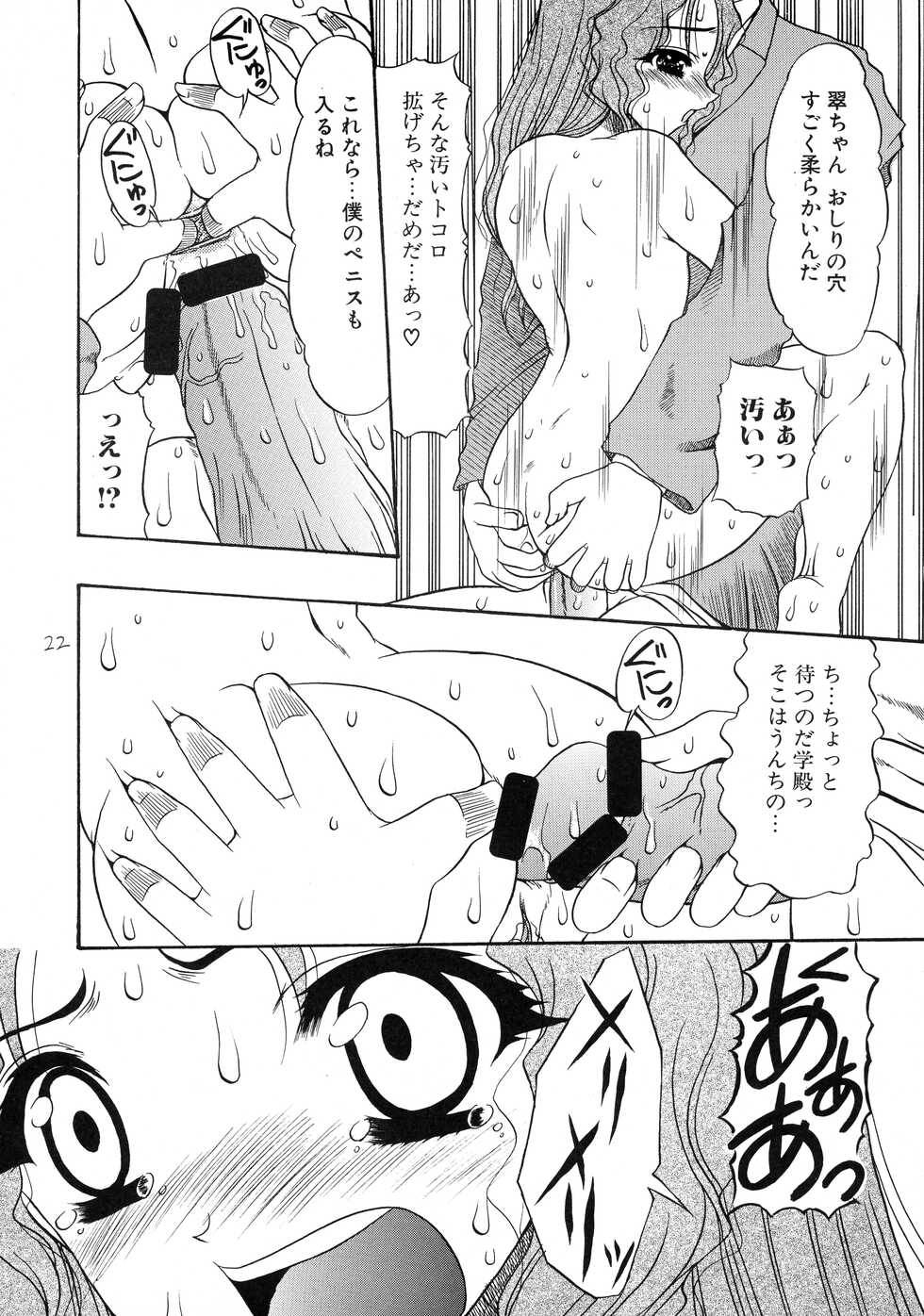 (C64) [Acid Noel (Mitsuki Rintarou)] ...for the NOISE MAKER (Shijou Saikyou no Deshi Ken'ichi) - Page 21