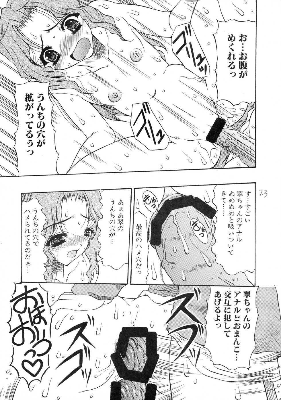 (C64) [Acid Noel (Mitsuki Rintarou)] ...for the NOISE MAKER (Shijou Saikyou no Deshi Ken'ichi) - Page 22