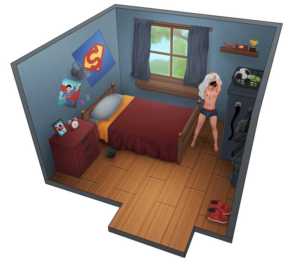 CamoHouse - Jon Kent Room (Super Sons) - Page 4