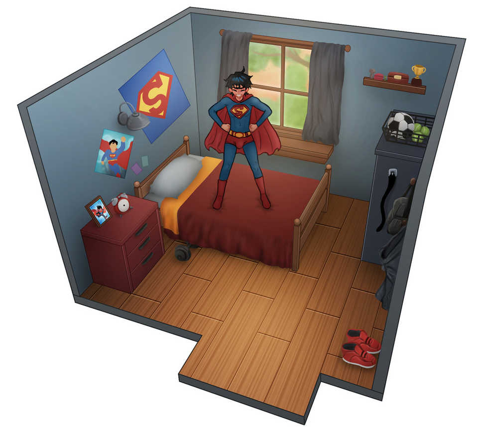 CamoHouse - Jon Kent Room (Super Sons) - Page 6
