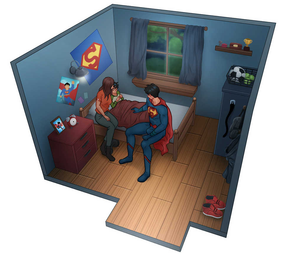 CamoHouse - Jon Kent Room (Super Sons) - Page 7