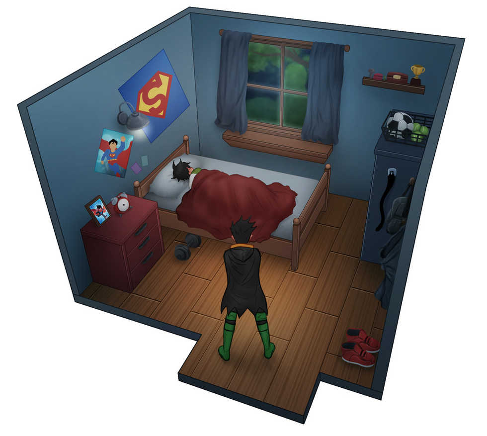 CamoHouse - Jon Kent Room (Super Sons) - Page 8