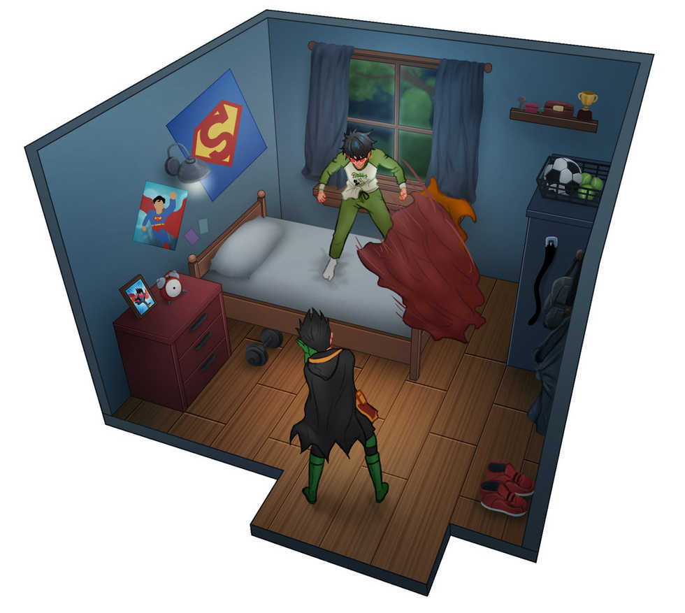 CamoHouse - Jon Kent Room (Super Sons) - Page 9