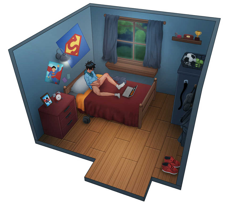 CamoHouse - Jon Kent Room (Super Sons) - Page 16