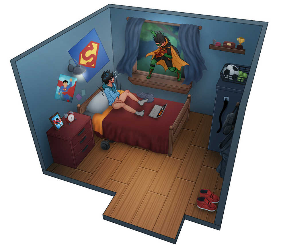 CamoHouse - Jon Kent Room (Super Sons) - Page 17