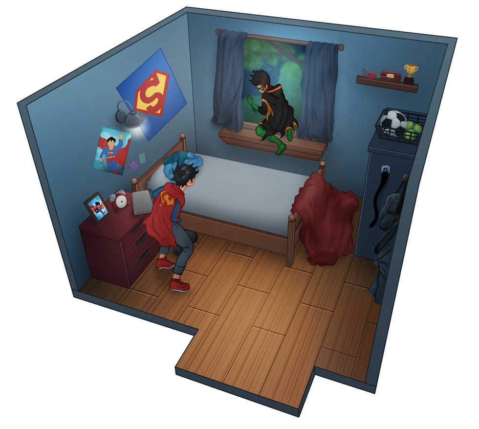 CamoHouse - Jon Kent Room (Super Sons) - Page 25