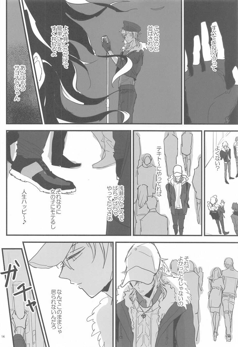 (brilliant days 22) [Kani] Tomo ni Jigoku no Hate Made (Ensemble Stars!) - Page 13