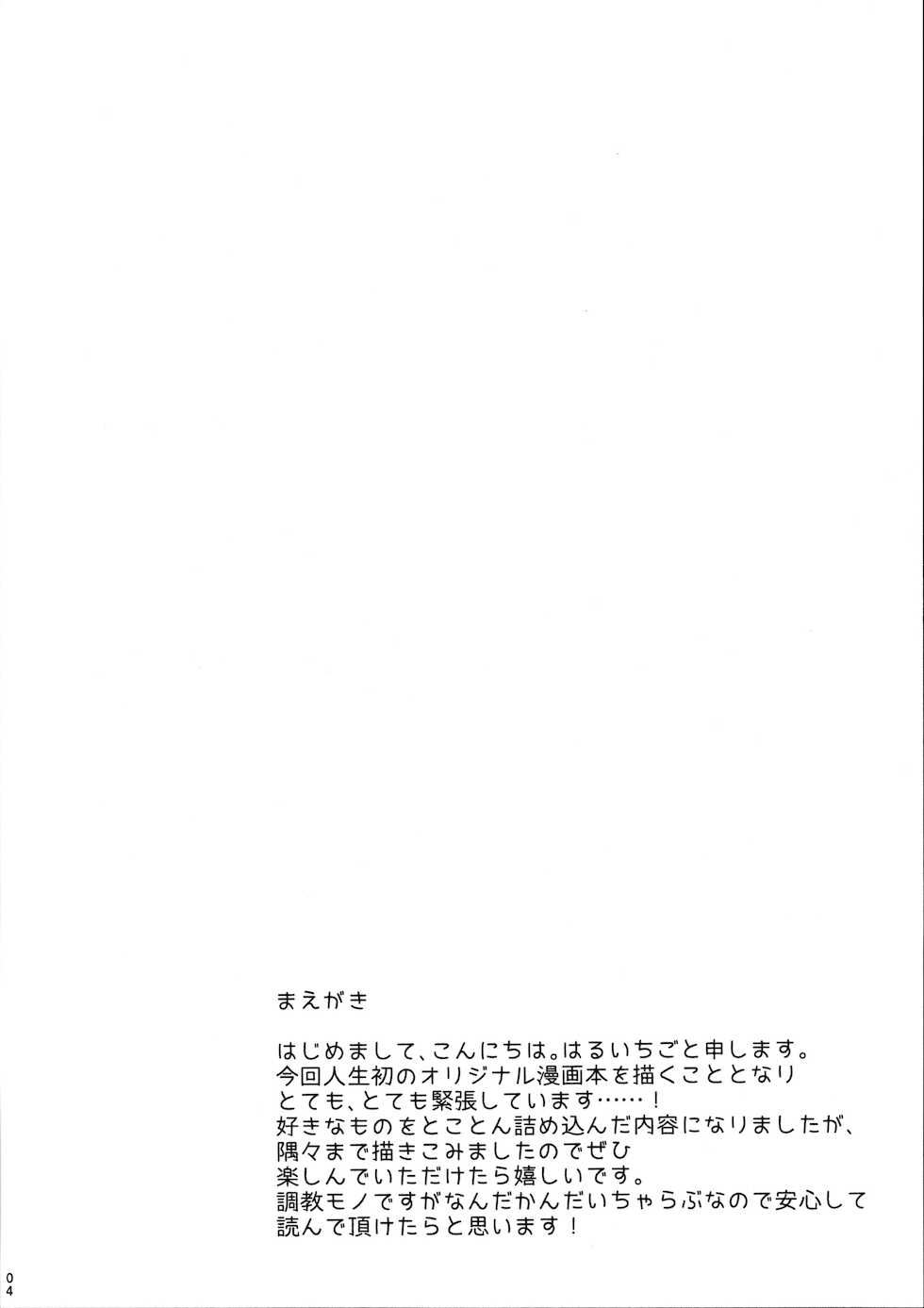 (C97) [AmazingSweets (Haruichigo)] Inumimi Musume Choukyou Monogatari - Page 3