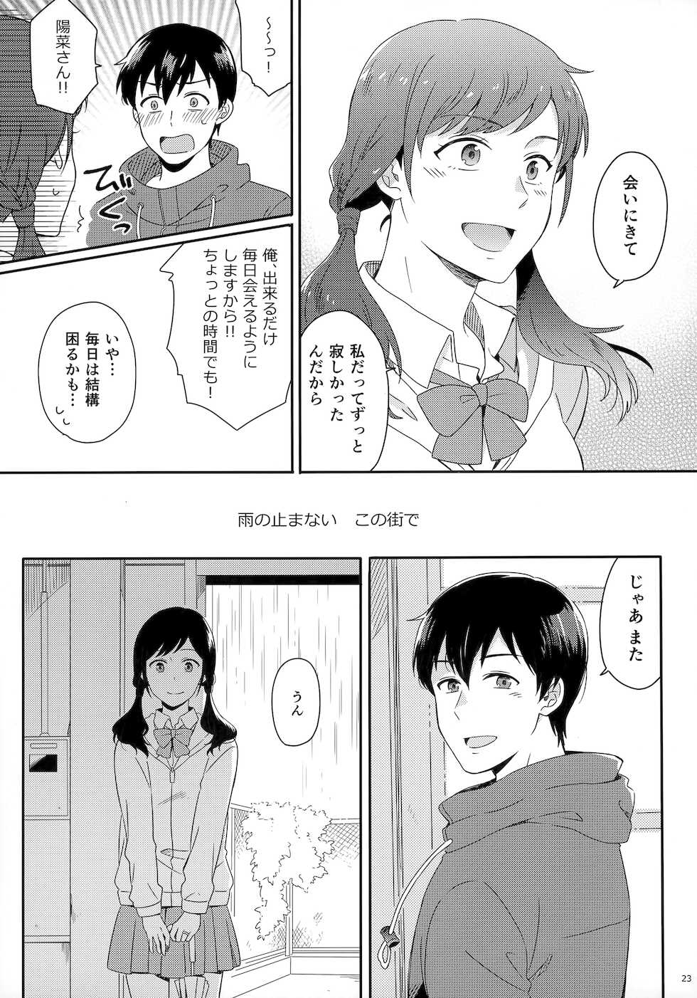 [Marcia (Higashi Ringo)] Later Talk Encore (Tenki no Ko) - Page 25