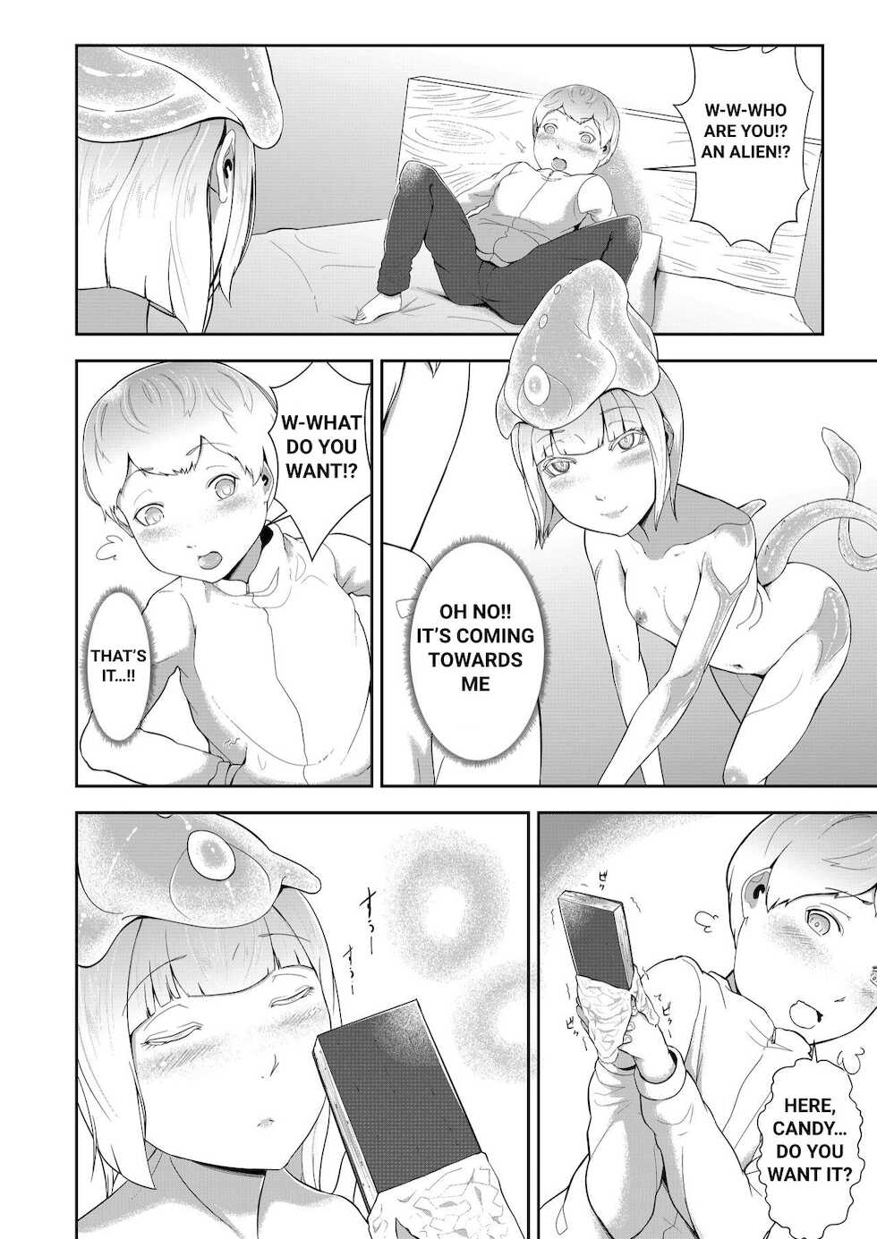 [Oshiro] Dondon Seichou Suru Hatsujou no Igyou Musume to Boku [English] - Page 4