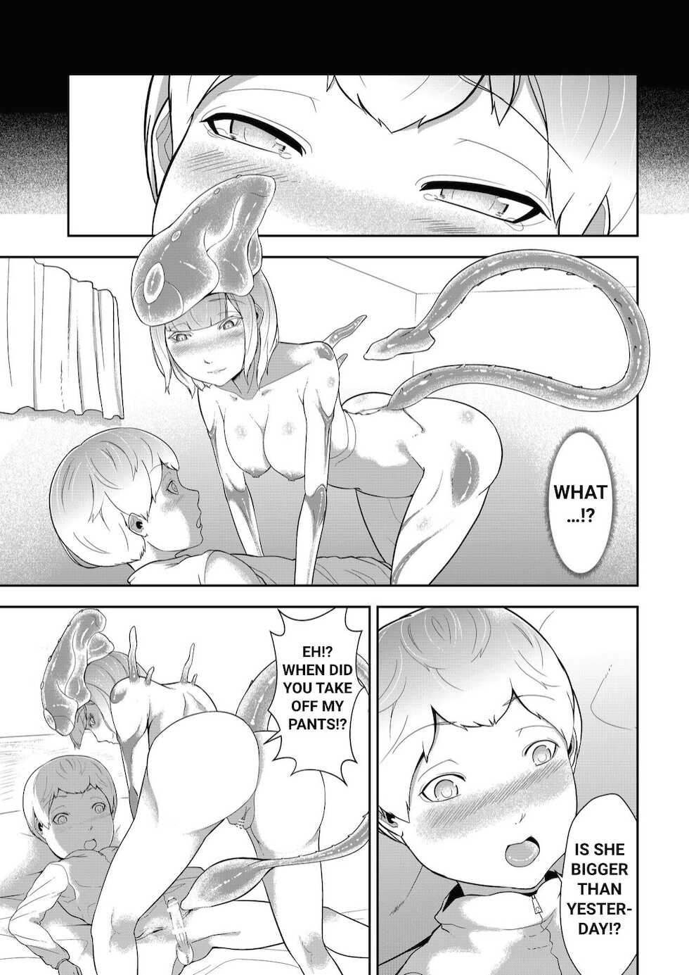 [Oshiro] Dondon Seichou Suru Hatsujou no Igyou Musume to Boku [English] - Page 9