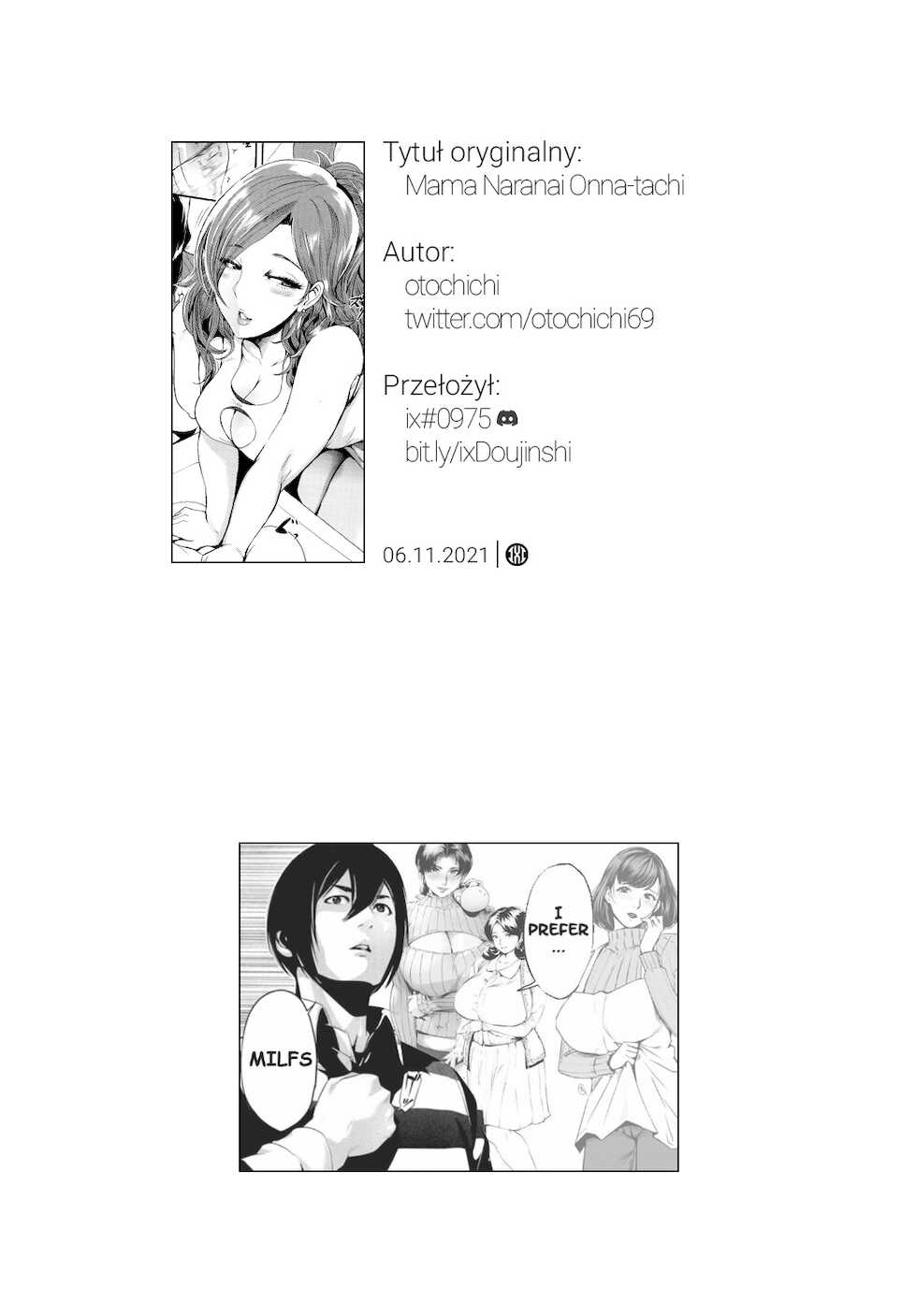 [Otochichi] Matki, to nadal kobiety. | Mama Naranai Onna-tachi [Polish] [Decensored] - Page 31