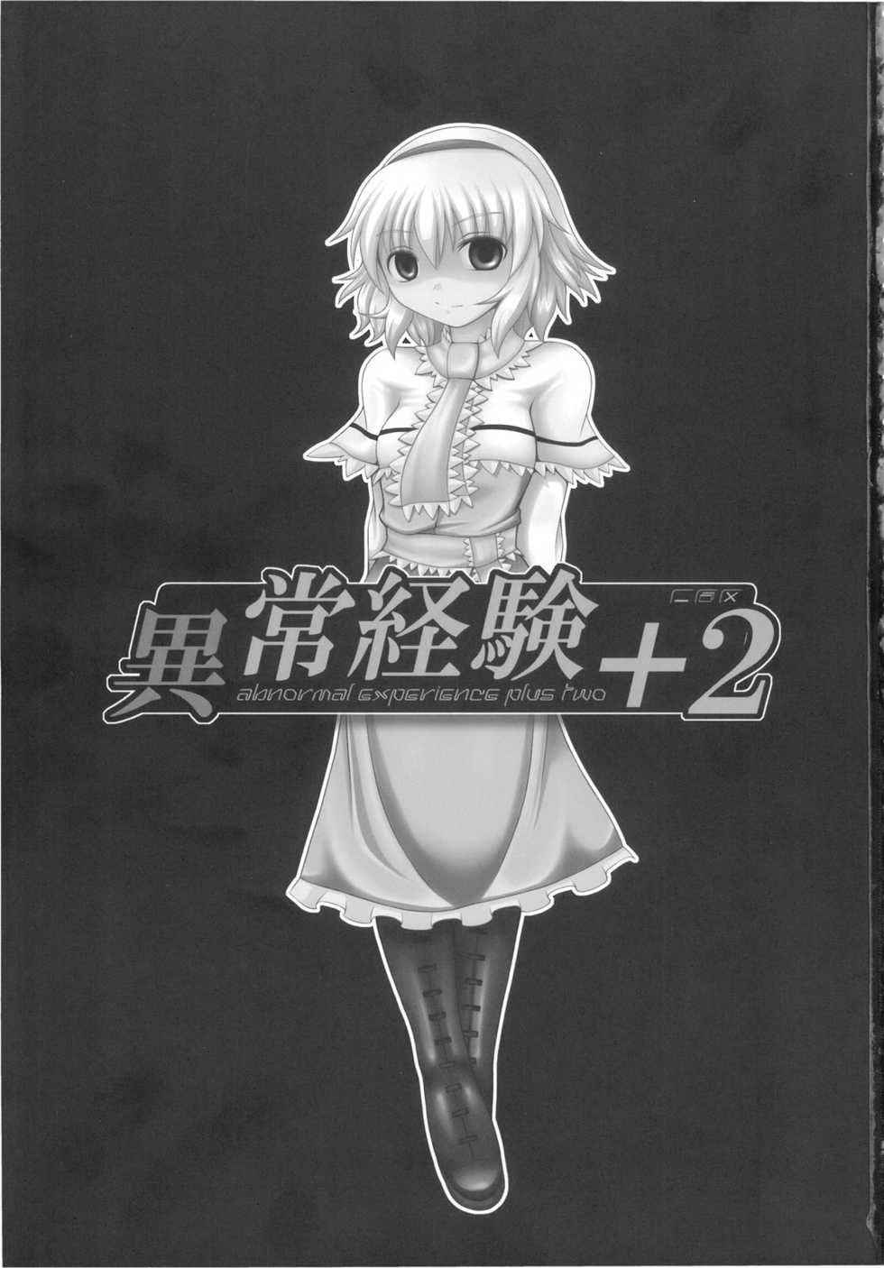 (C77) [Reborn (Various)] Ijou Keiken +2 (Touhou Project) - Page 3