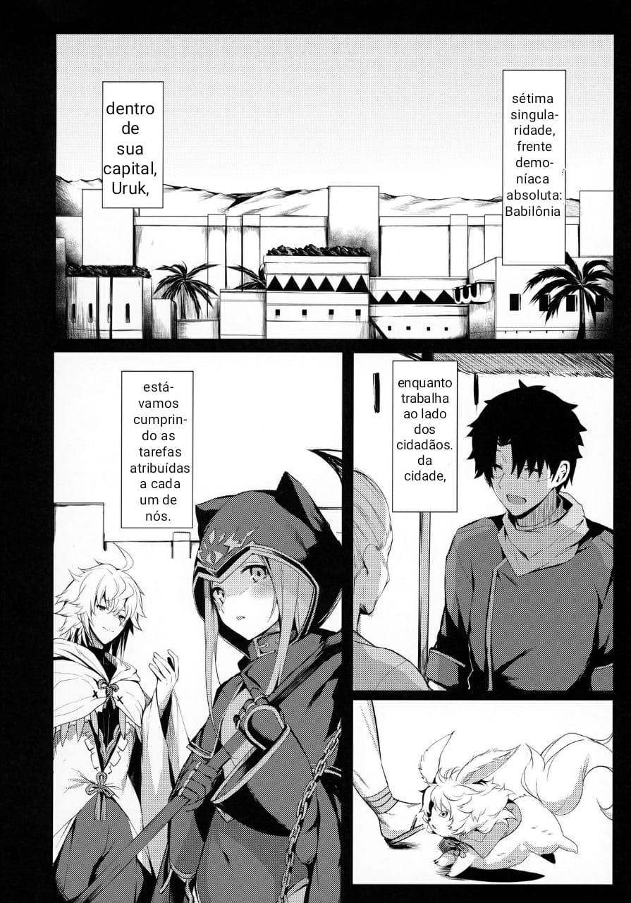 (C97) [Flock Blue (Blue)] Mash to Shitekita Kakushigoto | Secret Activities With Mash (Fate/Grand Order) [Portuguese-BR] [Kuri_Scans] - Page 2