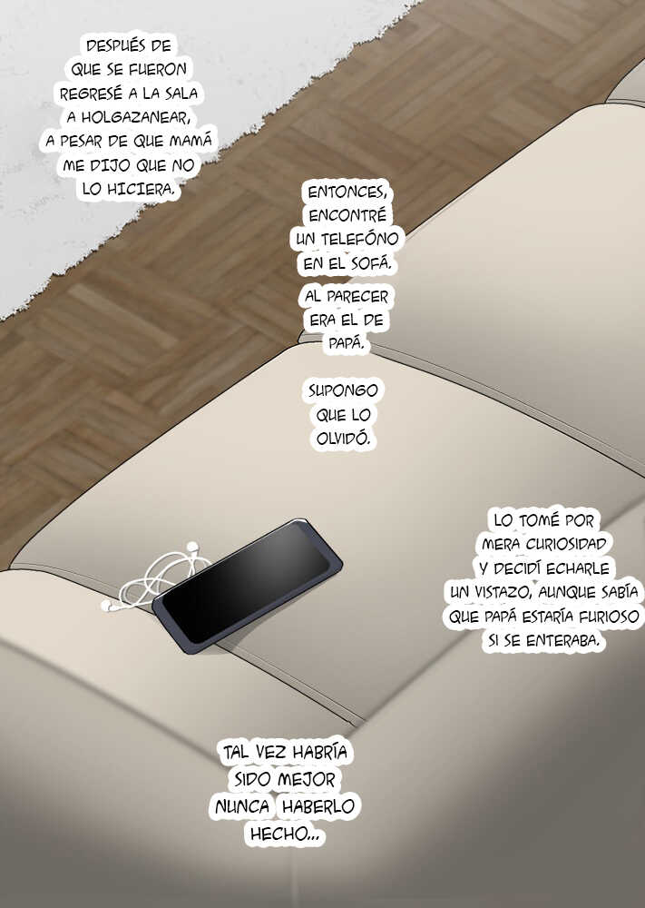 [NTRMAN] Chichi wa hisoka ni Homestay-saki ni haha o nejikoma sete ita (Short Comic #16 ) [Spanish] - Page 2