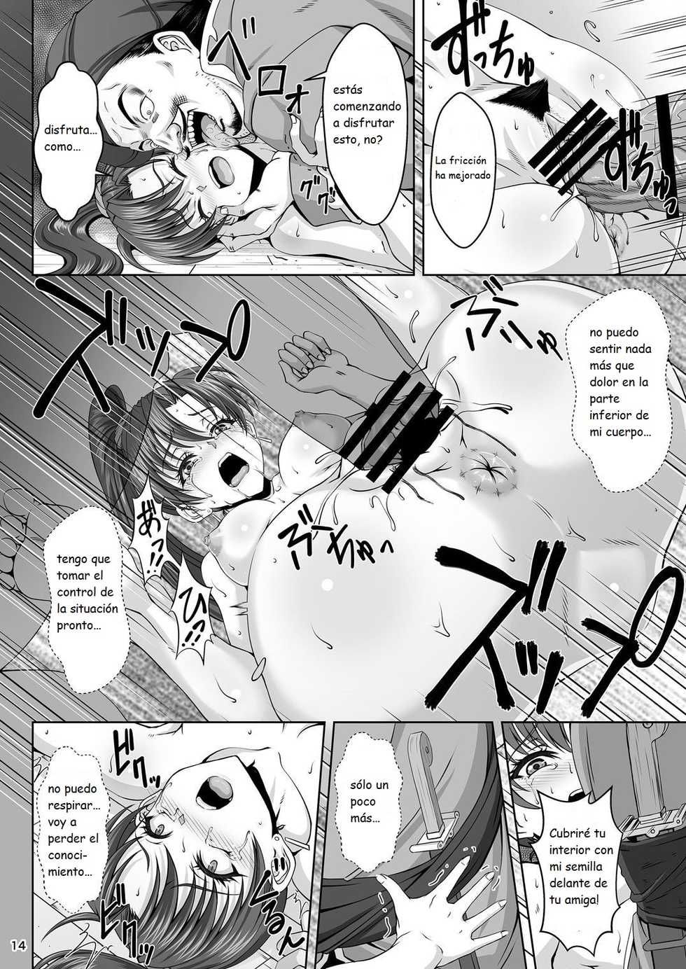 (C91) [CLOCK (Maeguchi Syunzou)] Bern no Dorei Shijou (Fire Emblem: The Blazing Blade) [Spanish] [Kanaru] - Page 13