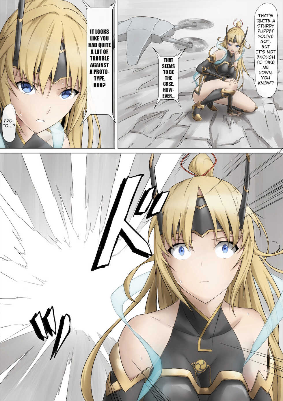 [BackyourLuck (mogO-721)] Heroine Haijoku ~5-nin no Teki ni Kawarugawaru~ | Heroine Violation: Swapped Between 5 Enemies [English] [Kuraudo] - Page 10