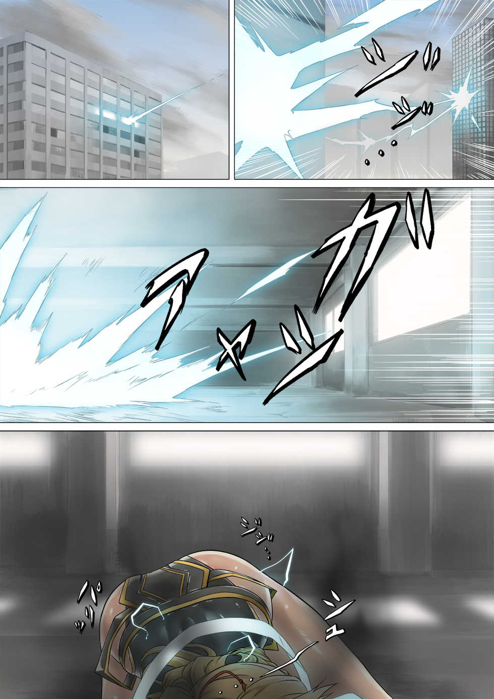[BackyourLuck (mogO-721)] Heroine Haijoku ~5-nin no Teki ni Kawarugawaru~ | Heroine Violation: Swapped Between 5 Enemies [English] [Kuraudo] - Page 36