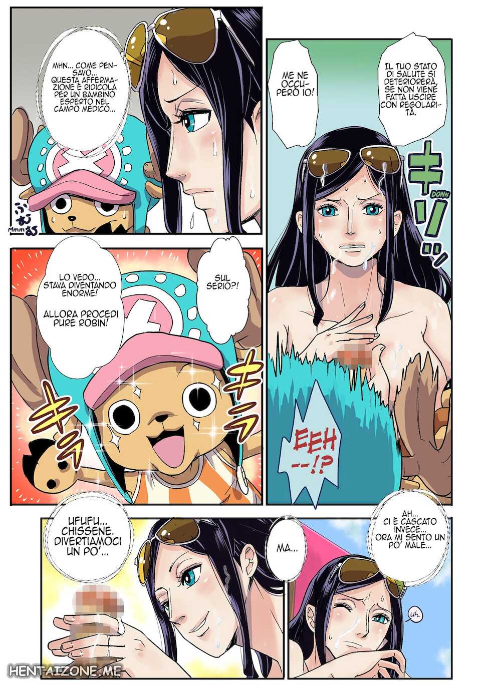 [Oukokusan (Kakutou Oukoku)] CHOP STICK (One Piece) [Italian] - Page 17