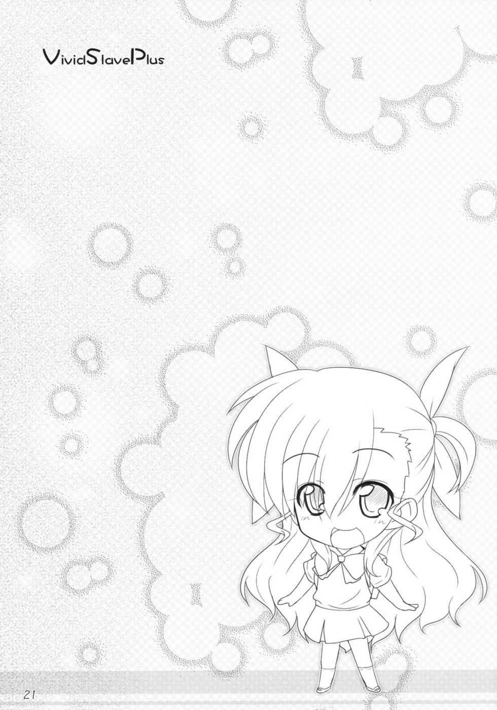 (C77) [Shiwodou. (Shiwo.)] Vivid Slave Plus (Mahou Shoujo Lyrical Nanoha) - Page 20