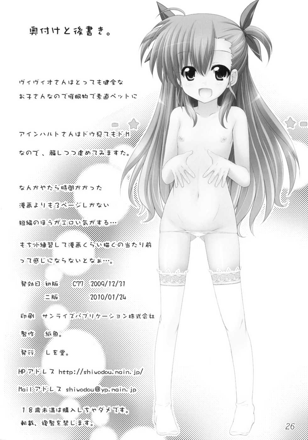 (C77) [Shiwodou. (Shiwo.)] Vivid Slave Plus (Mahou Shoujo Lyrical Nanoha) - Page 25