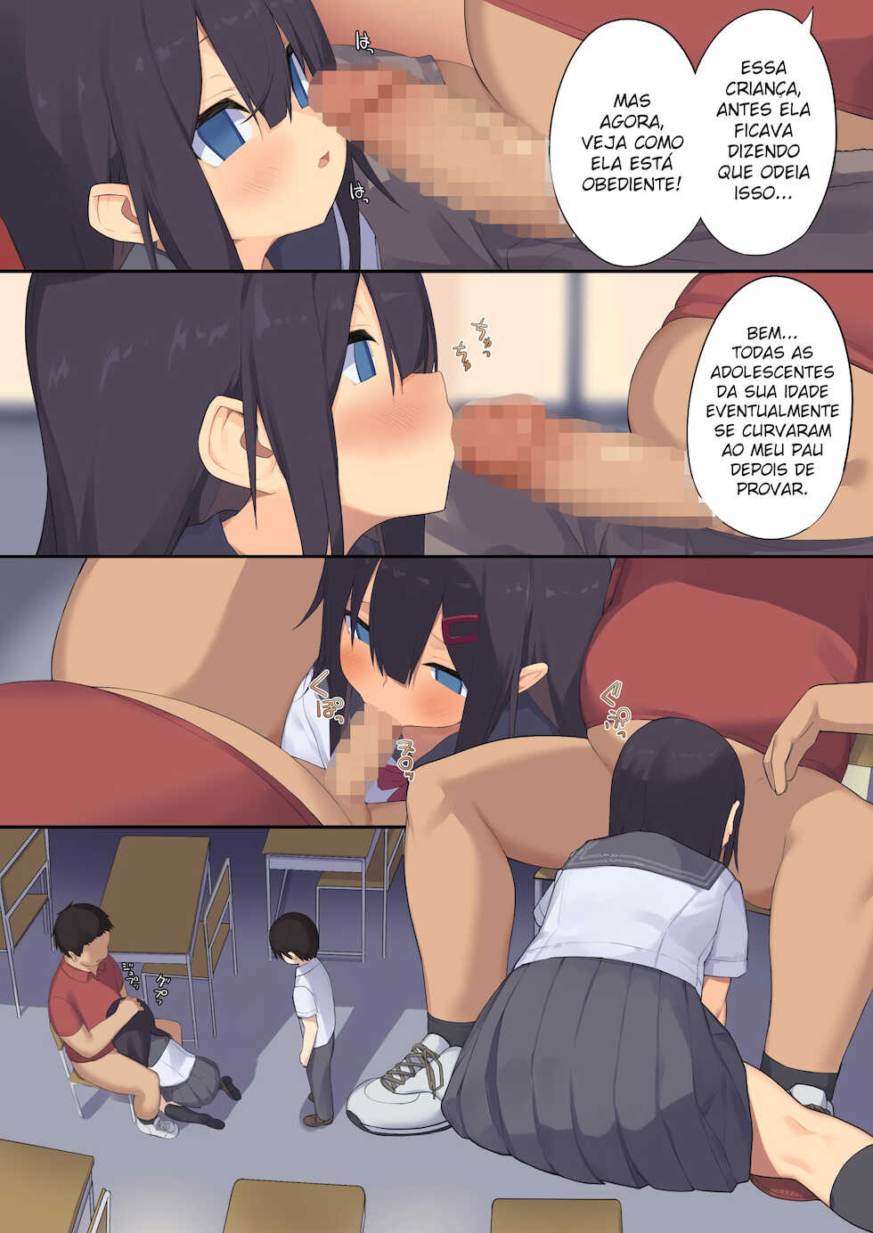 [Tokyo Prominence Tomato] Joshikousei wa Dansei Kyoushi ni NTR Reru [Portuguese-BR] - Page 10