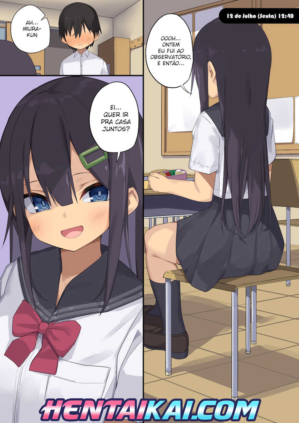 [Tokyo Prominence Tomato] Joshikousei wa Dansei Kyoushi ni NTR Reru [Portuguese-BR] - Page 33