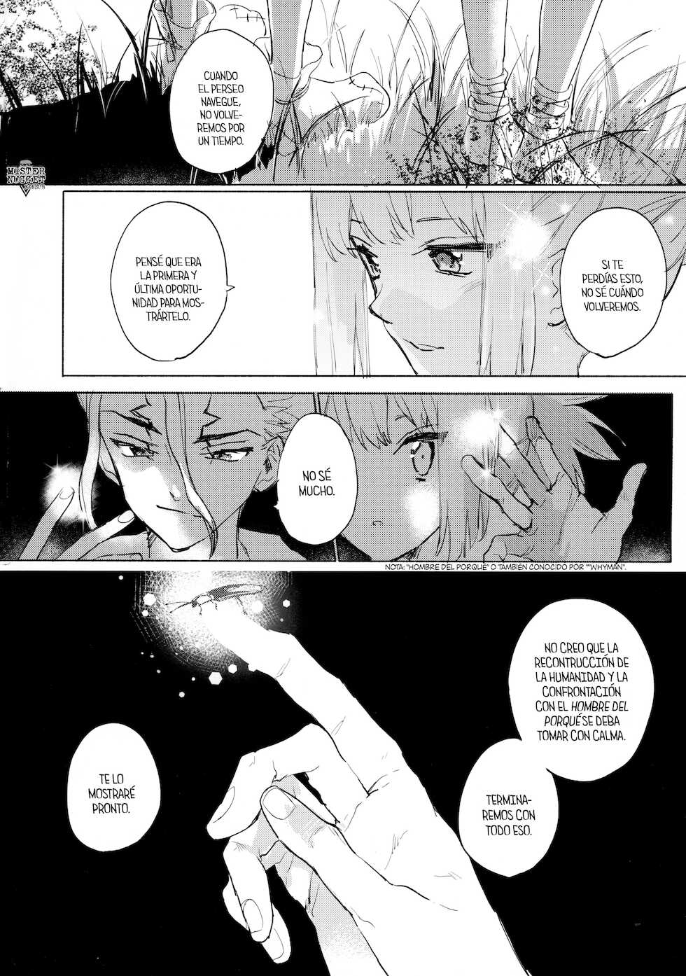 (The ROCK 2) [tcnc (Serizawa Nae)] Sekki Sekai de Mabushii Natsu (Dr. STONE) [Spanish] [Mister Nugget] - Page 24