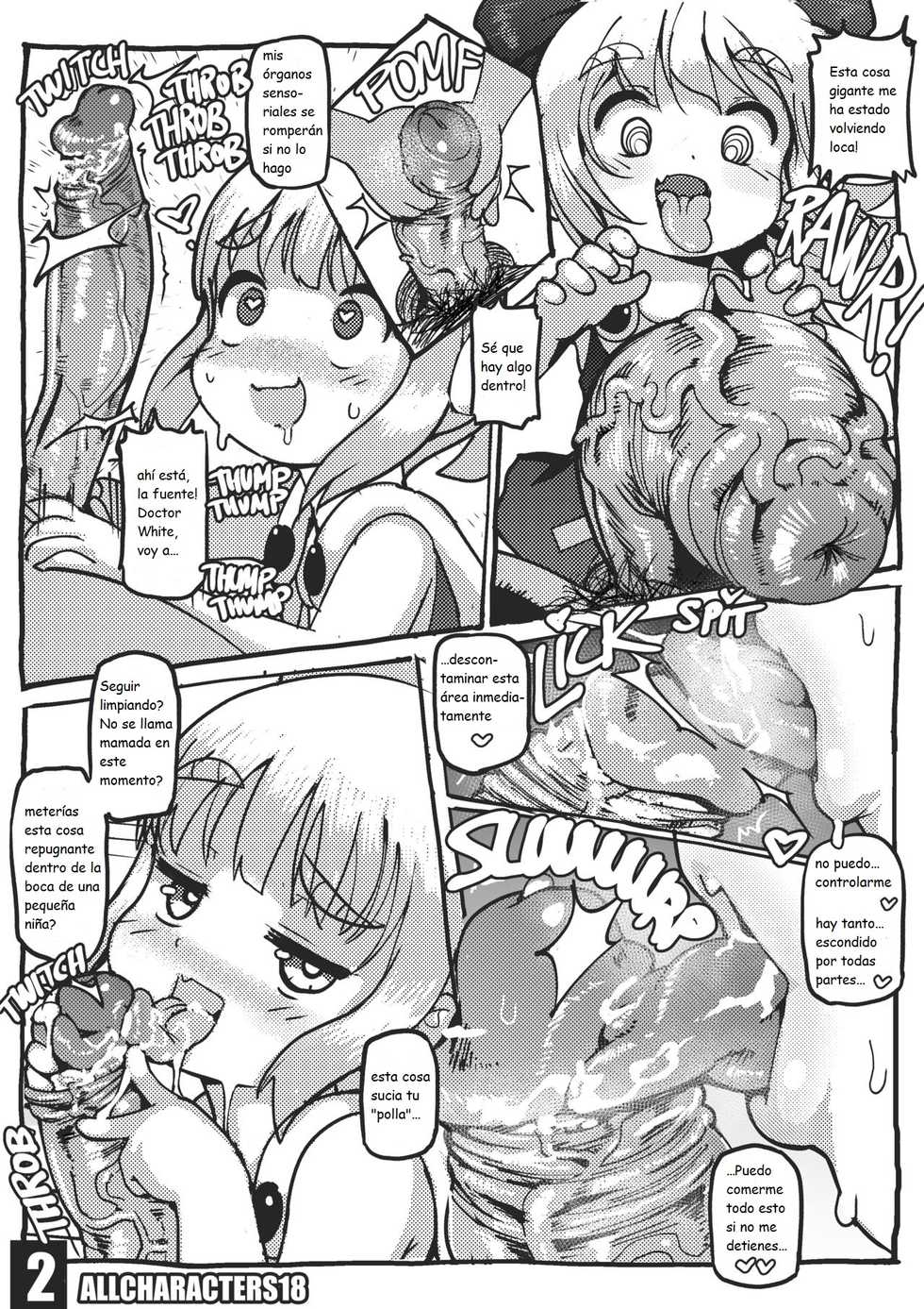 (FISTICUFFS_CLUB) [Patrick Hateman | Allcharacters18] Super Bitch Robot (Megaman) [Spanish] [Kanaru] - Page 2