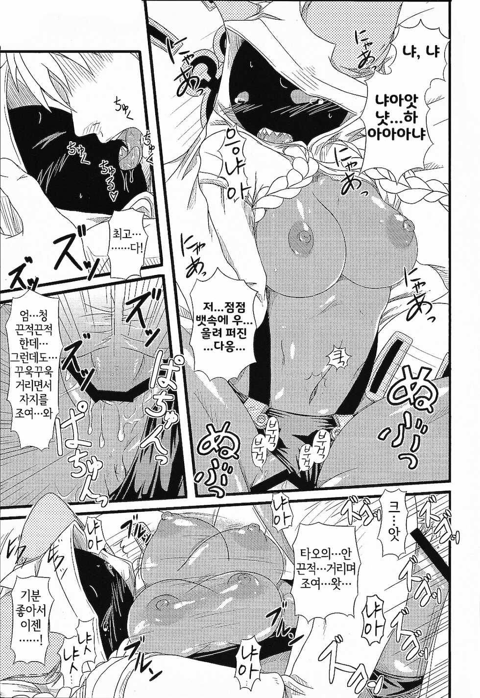 (COMIC1☆5) [Umikaidou (Nankai no Sizimi)] Nikuman Ippai | 고기만두 잔뜩 (BLAZBLUE) [Korean] [LWND] - Page 8