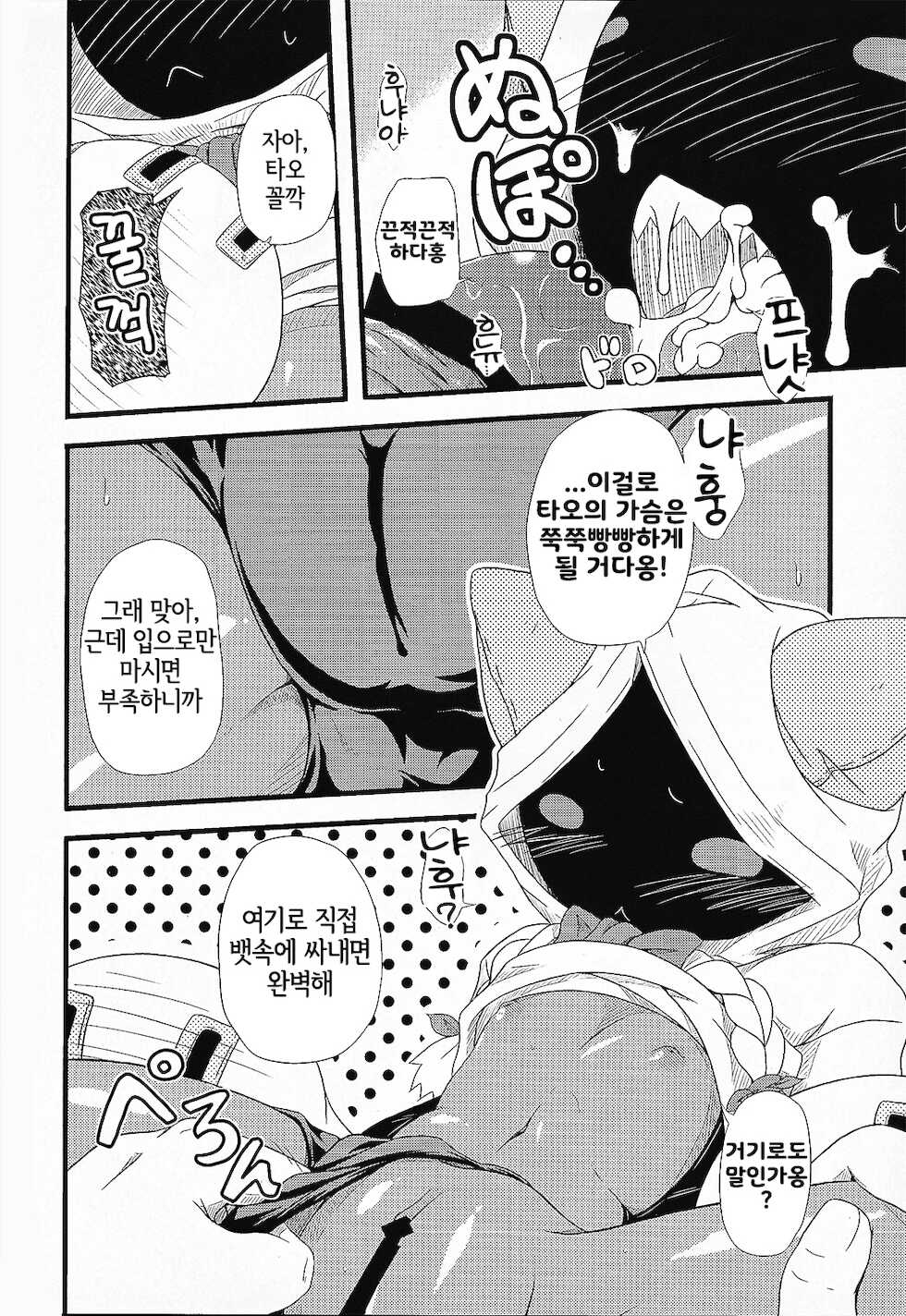 (COMIC1☆5) [Umikaidou (Nankai no Sizimi)] Nikuman Ippai | 고기만두 잔뜩 (BLAZBLUE) [Korean] [LWND] - Page 15