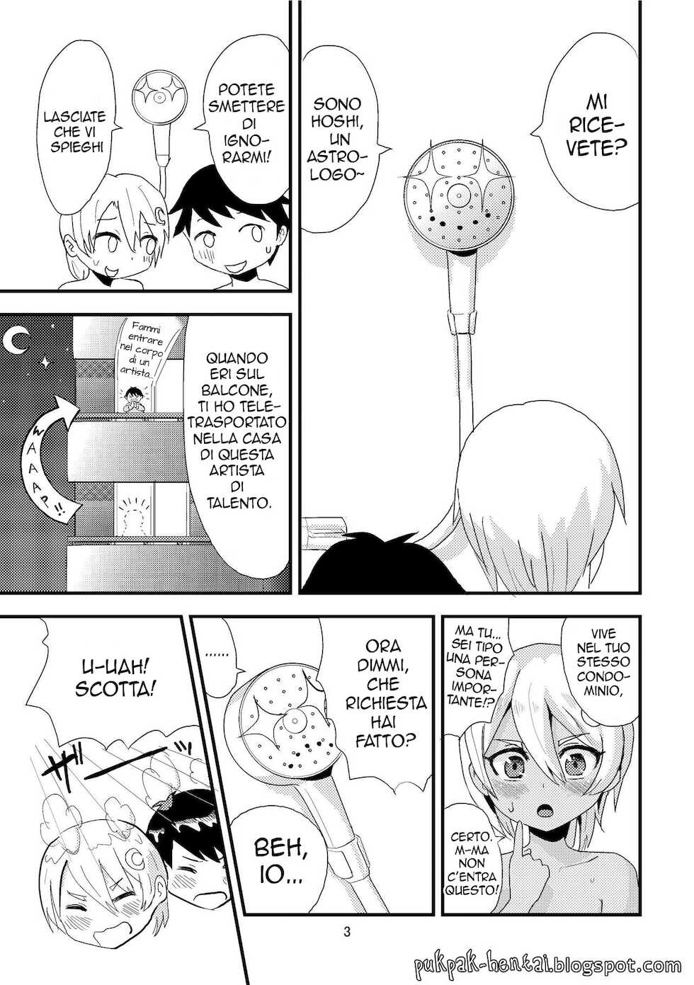 [Omochibako no Text Log (Omochibako, Borusen)] Tsuki o Hamu Suppon | Se Lui Fosse Al Suo Posto [Italian] [PukPak] [Decensored] [Digital] - Page 5