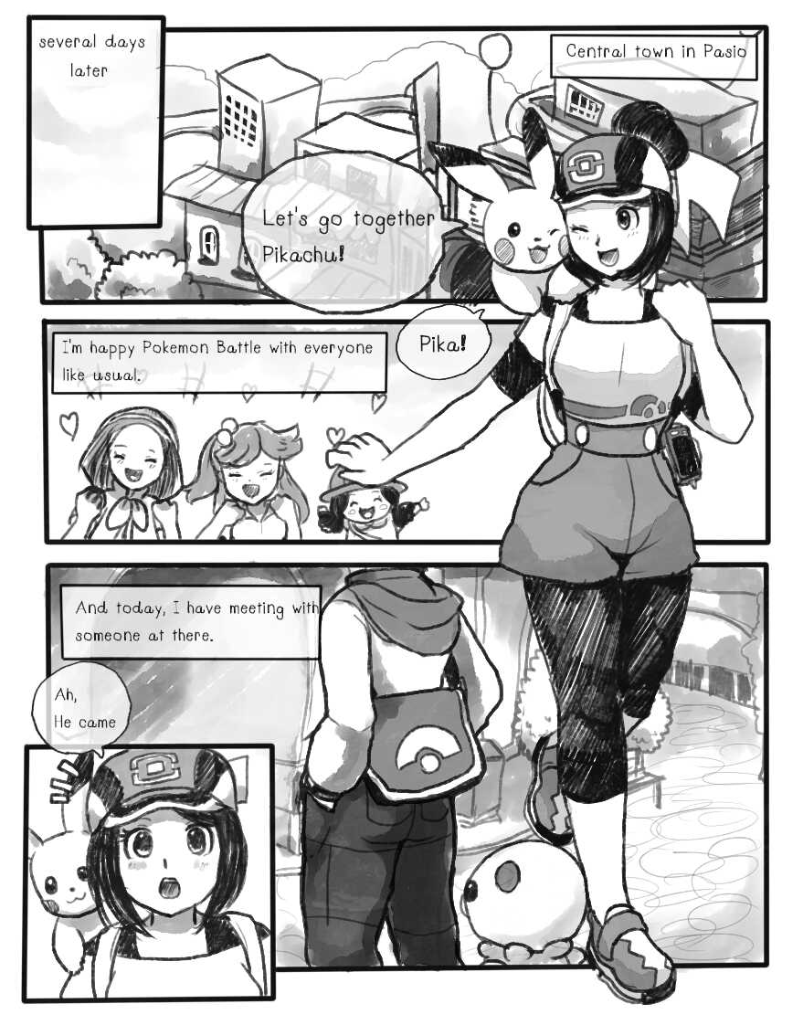 [Appleco] First Love in Pasio (Pokemon Masters) [English] - Page 9