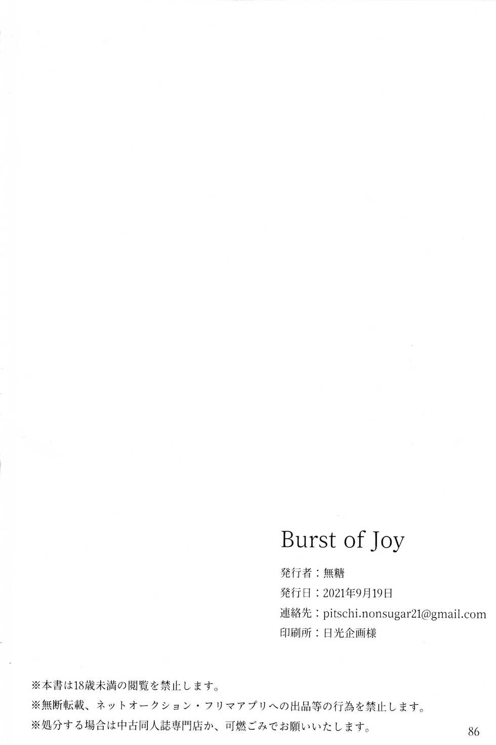 [Kawatebukuro (Kawatebukuro Monzu Publicus)] Burst of Joy (Osomatsu-san) - Page 18