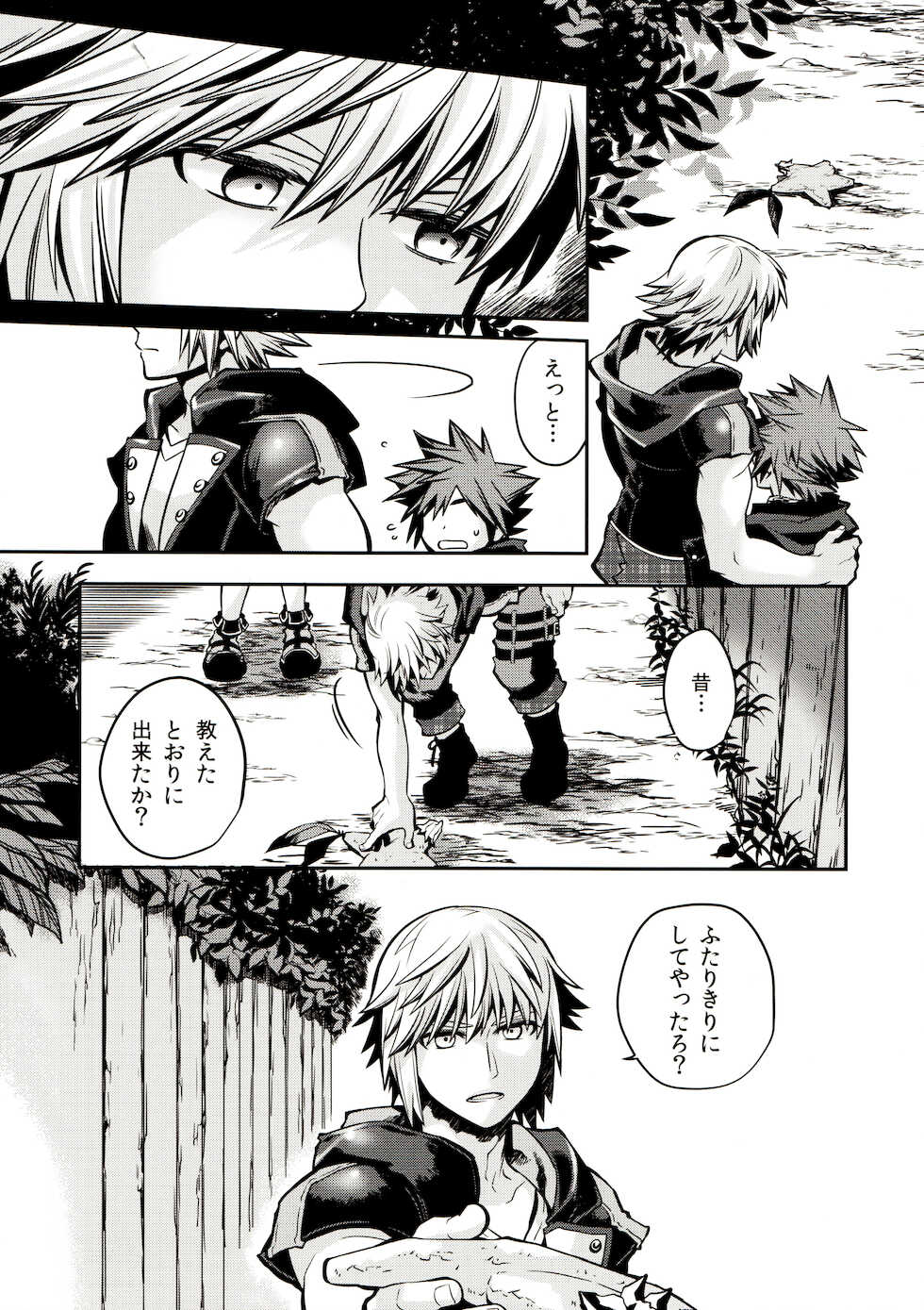 [C96] [Karasuma Pink Higashiiru (Karasuma Pink)] Sora to iu yamai (Kingdom Hearts) - Page 6
