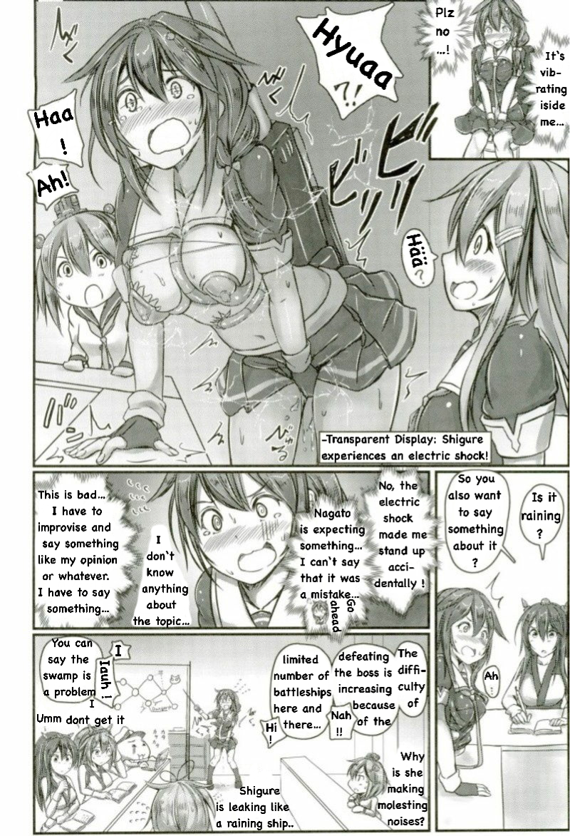 (C93) [Monaka Udon (Monikano)] Kuchikukan Shigure Kyousei Zecchou Souchi Sono San (Kantai Collection -KanColle-) [English] - Page 7