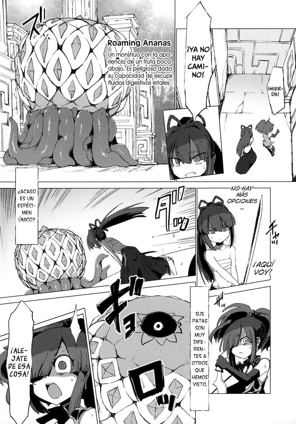 (C96) [FoxTail (sakifox)] Nightmare Seeker (Sekaiju no Meikyuu) [Spanish] [Lolbooru Scan] - Page 3