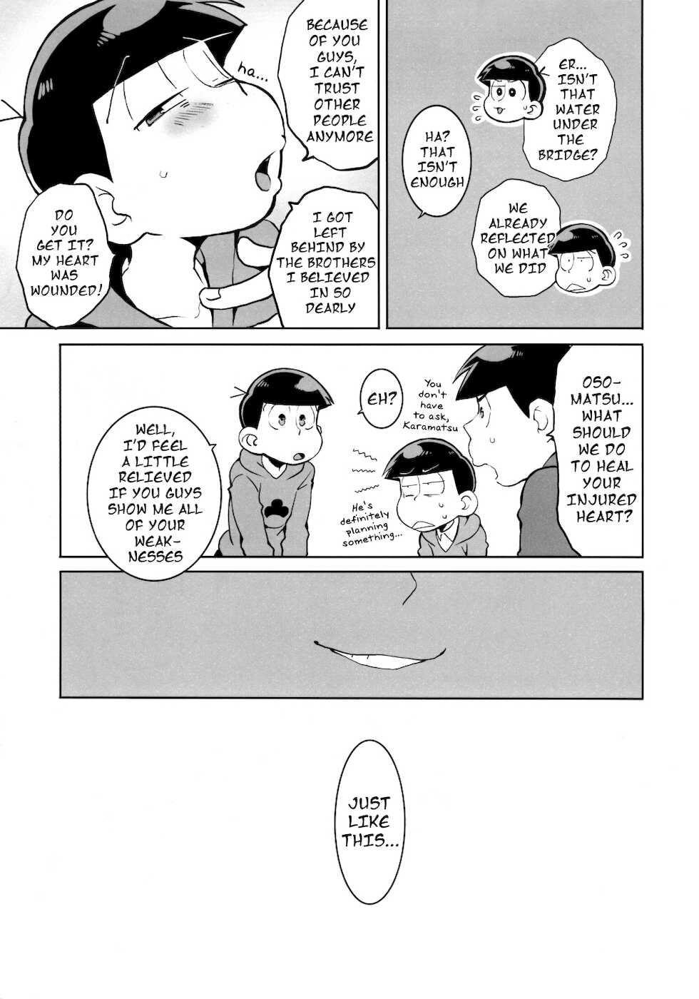 (Mutsugo no Tamashii Forever 4) [INUMERY (Koutei Mikado)] Mutsugo Rankou (Osomatsu-san) [English] - Page 4