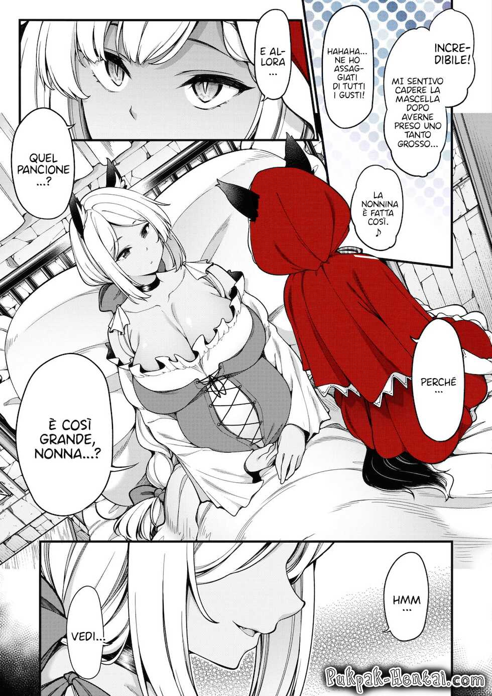 [Sirokuma] Akazukin no Yariman Obaa-chan | La Nonna Troia Di Cappuccetto Rosso [Italian] [Pukpak] [Digital] - Page 7